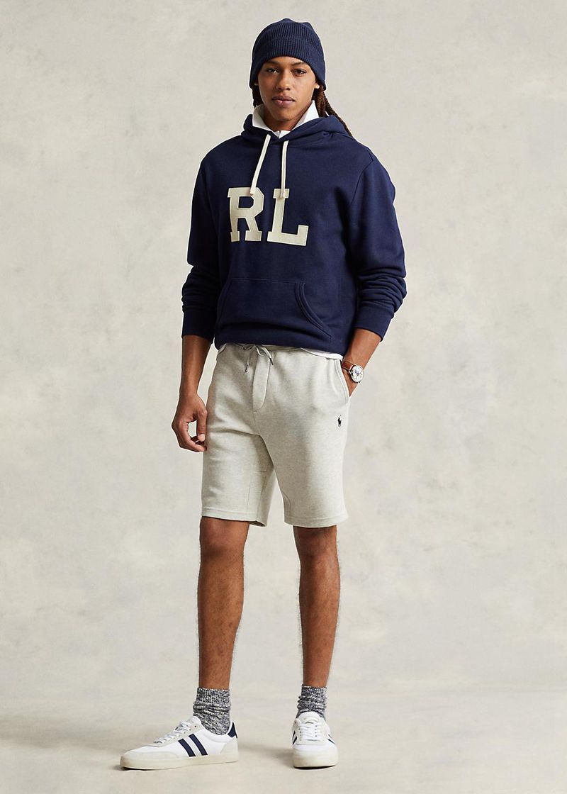 Shorts Polo Ralph Lauren Hombre Double-Knit Chile Gris BXPRL-8253